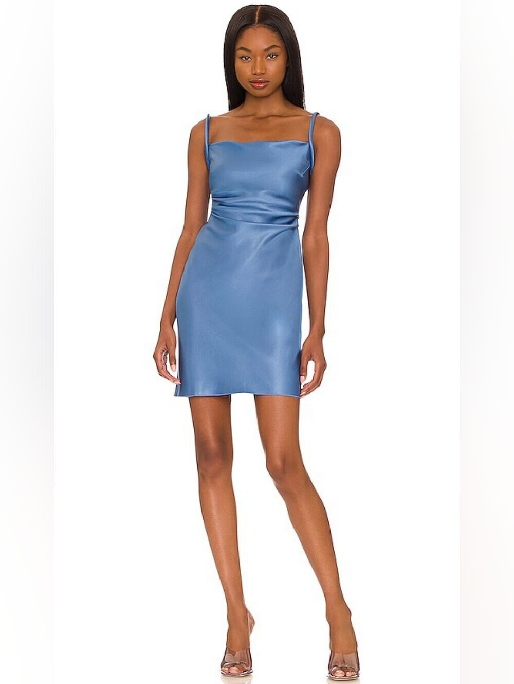 Nanushka Malia Dress in Blue size L BNWT